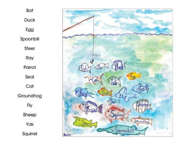 Match Fish Words